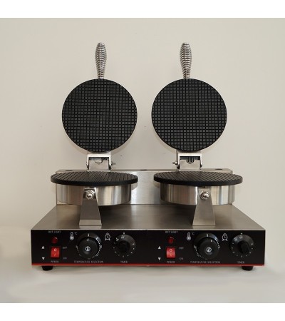 İkili Külah-Waffle Makinesi 9003