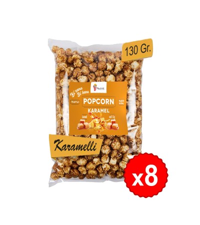 8 Kutu Karamelli Patlamış Mısır / Popcorn 2769-2-8 130g