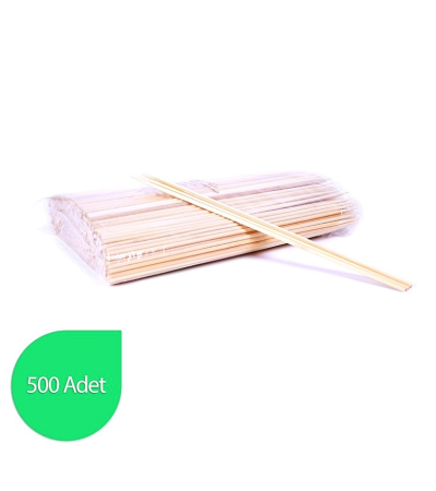 Kalın Bambu Çubuk (5000 Adet) -Patates Çubuğu 6820B