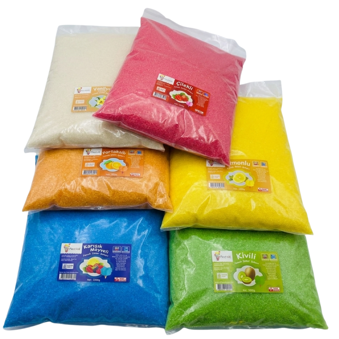 Pamuk Şeker Şekeri - Toz 3,5kg -2620 ( Otomat makineler için uygundur) - Görsel 2