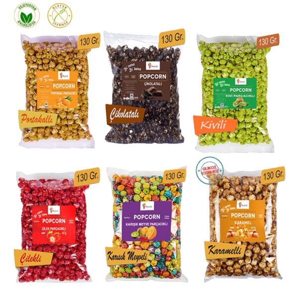 130 gr. Tatlı Patlamış Mısır Çeşitleri - 2769