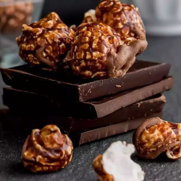 8 Kutu Çikolatalı Karamelli Patlamış Mısır / Popcorn 130gr. 2768-2-8