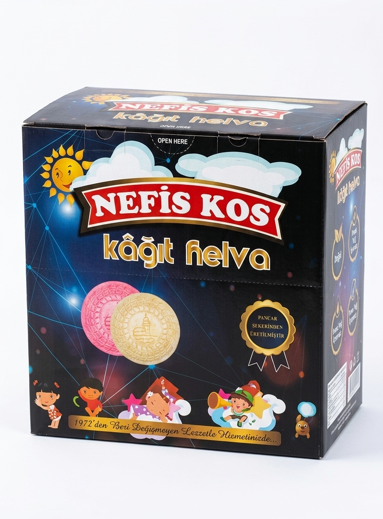 Çıtır Kağıt Helva 48adet 2765K